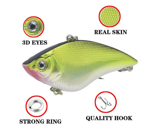 Señuelo de Pesca VIB Hundible 7 cm | 16 g