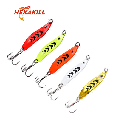 Señuelo de Pesca Tipo Cuchara para Trucha y Carpa – 6g, 7cm