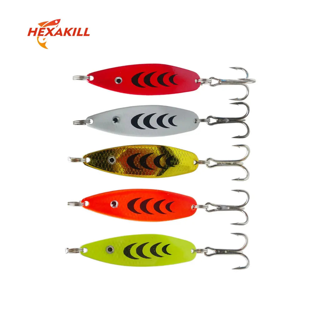 Señuelo de Pesca Tipo Cuchara para Trucha y Carpa – 6g, 7cm