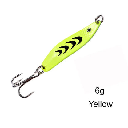 Señuelo de Pesca Tipo Cuchara para Trucha y Carpa – 6g, 7cm