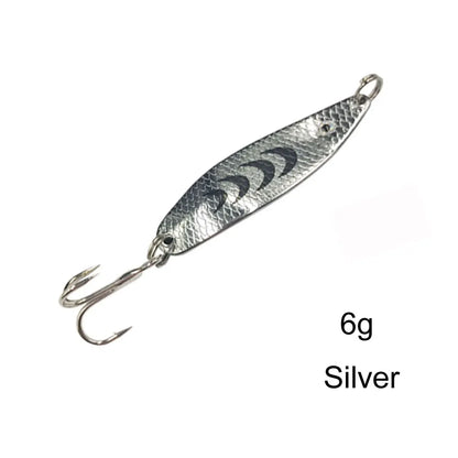 Señuelo de Pesca Tipo Cuchara para Trucha y Carpa – 6g, 7cm