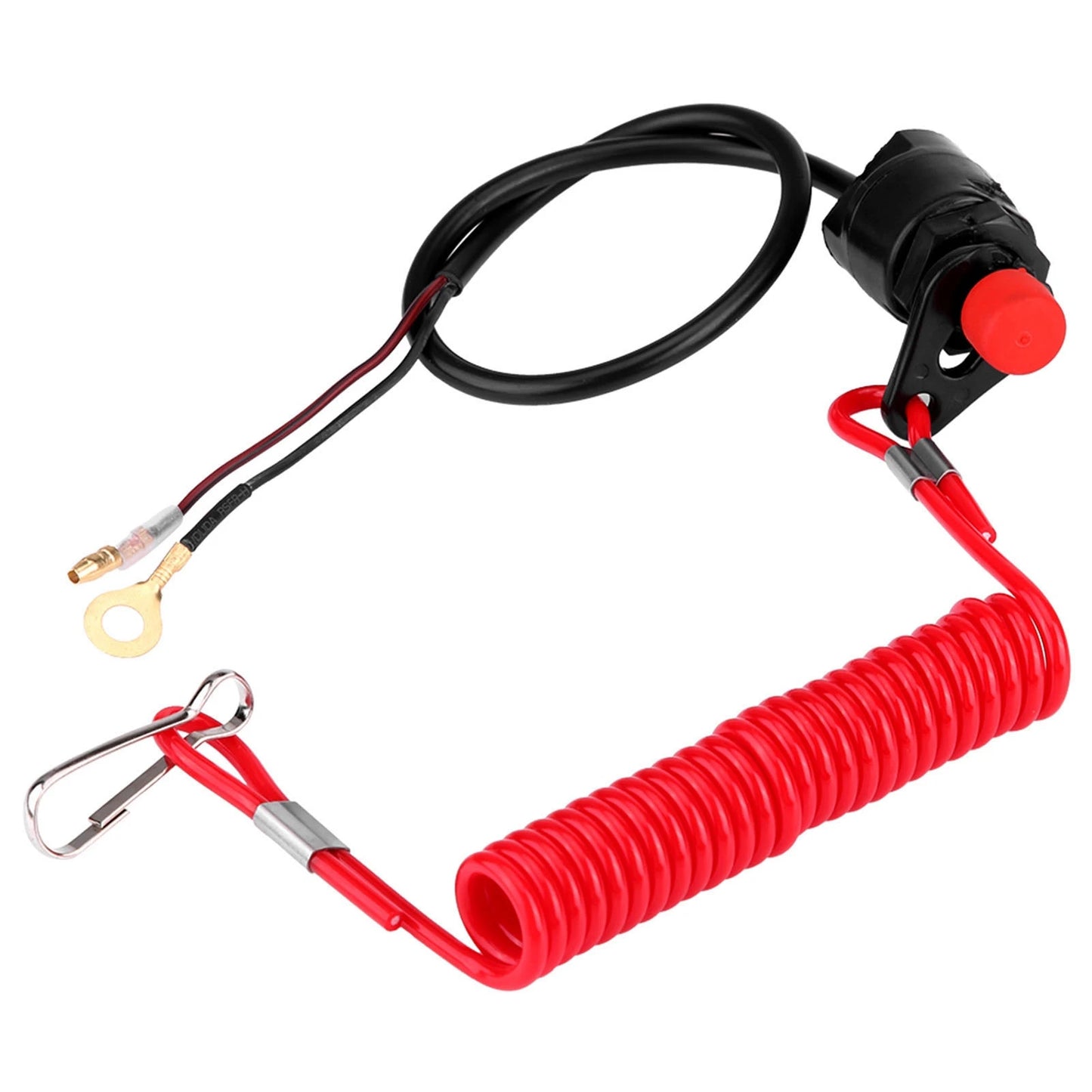 Interruptor de Paro de Emergencia para Motor Fueraborda - Compatible con Yamaha, Suzuki y Honda
