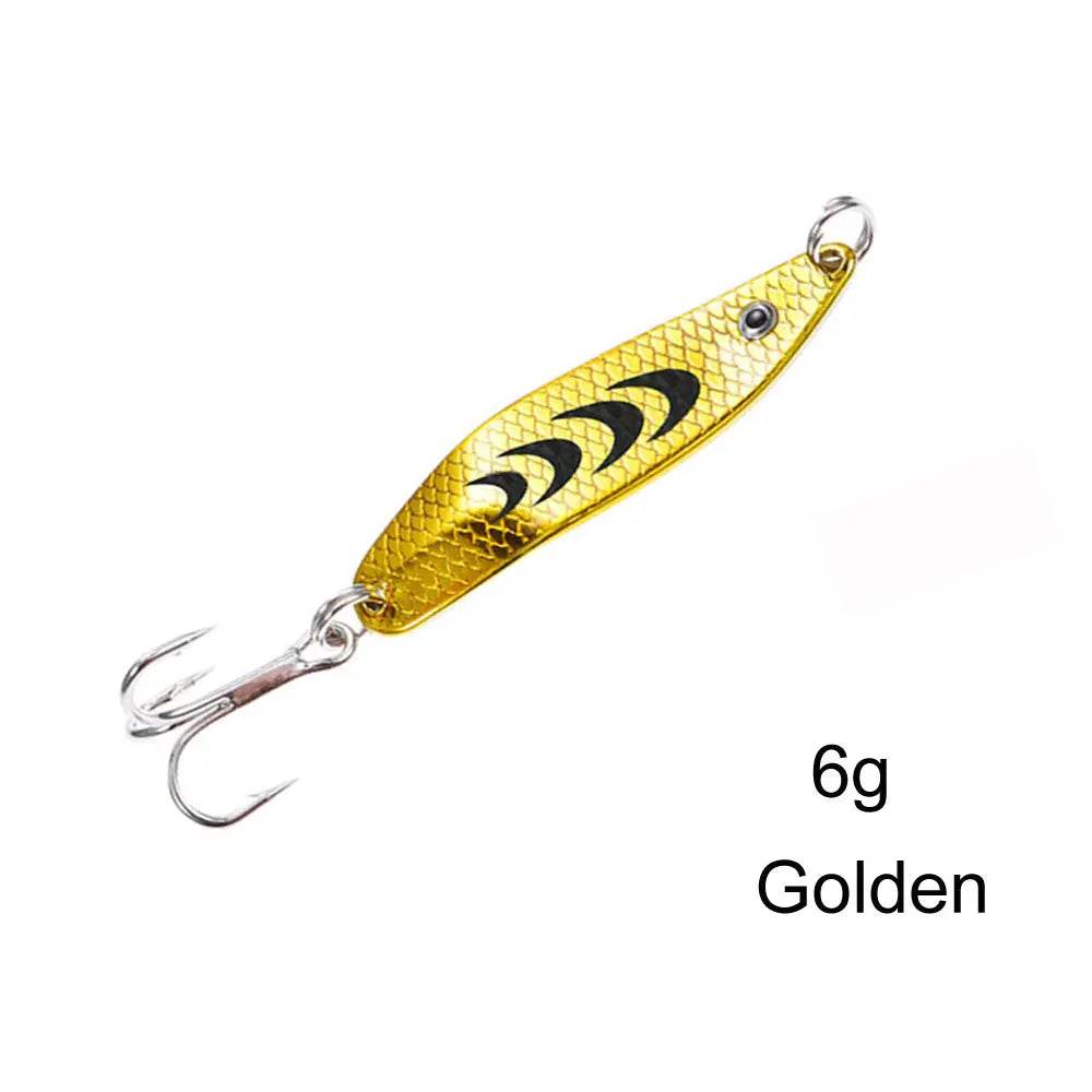 Señuelo de Pesca Tipo Cuchara para Trucha y Carpa – 6g, 7cm