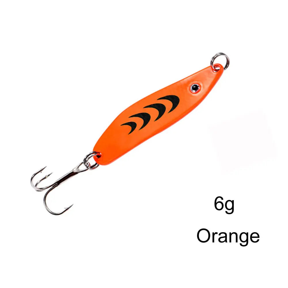 Señuelo de Pesca Tipo Cuchara para Trucha y Carpa – 6g, 7cm